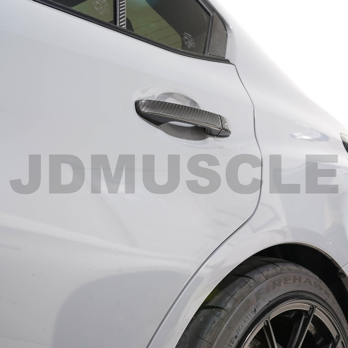 JDMuscle [15-21 WRX/STI] Pre-preg Carbon Fiber Door Handle Covers