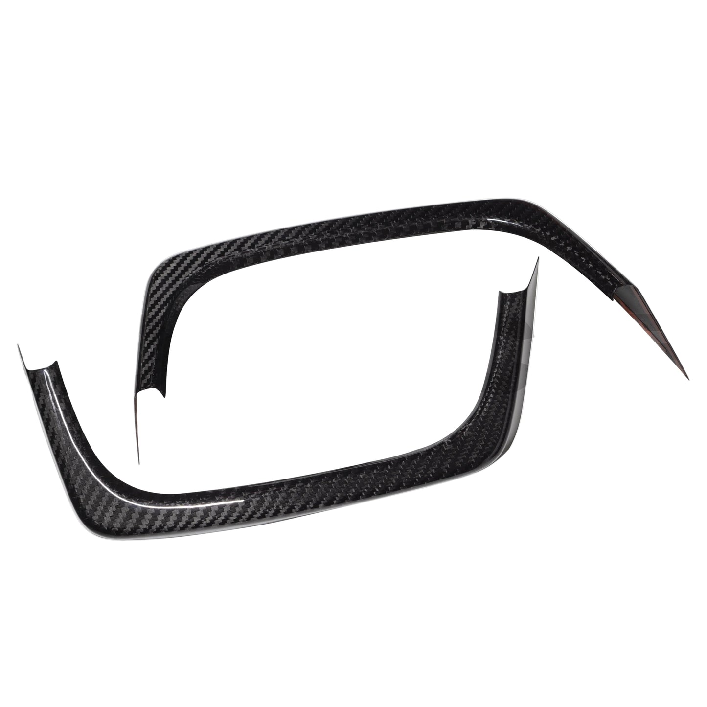 JDMuscle [15-21 WRX/STI] Pre-preg Carbon Fiber Exhaust Trim Covers