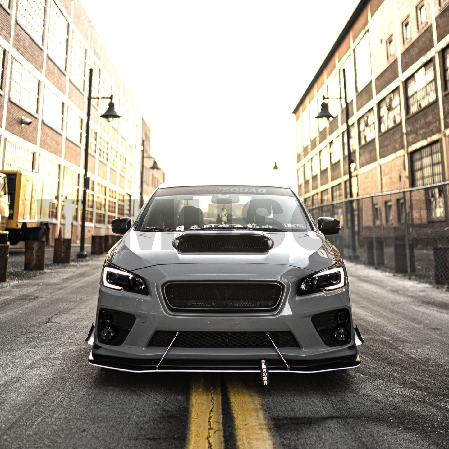 JDMuscle [15-17 WRX/STI] Carbon Fiber Headlight Accent DISCONTINUED