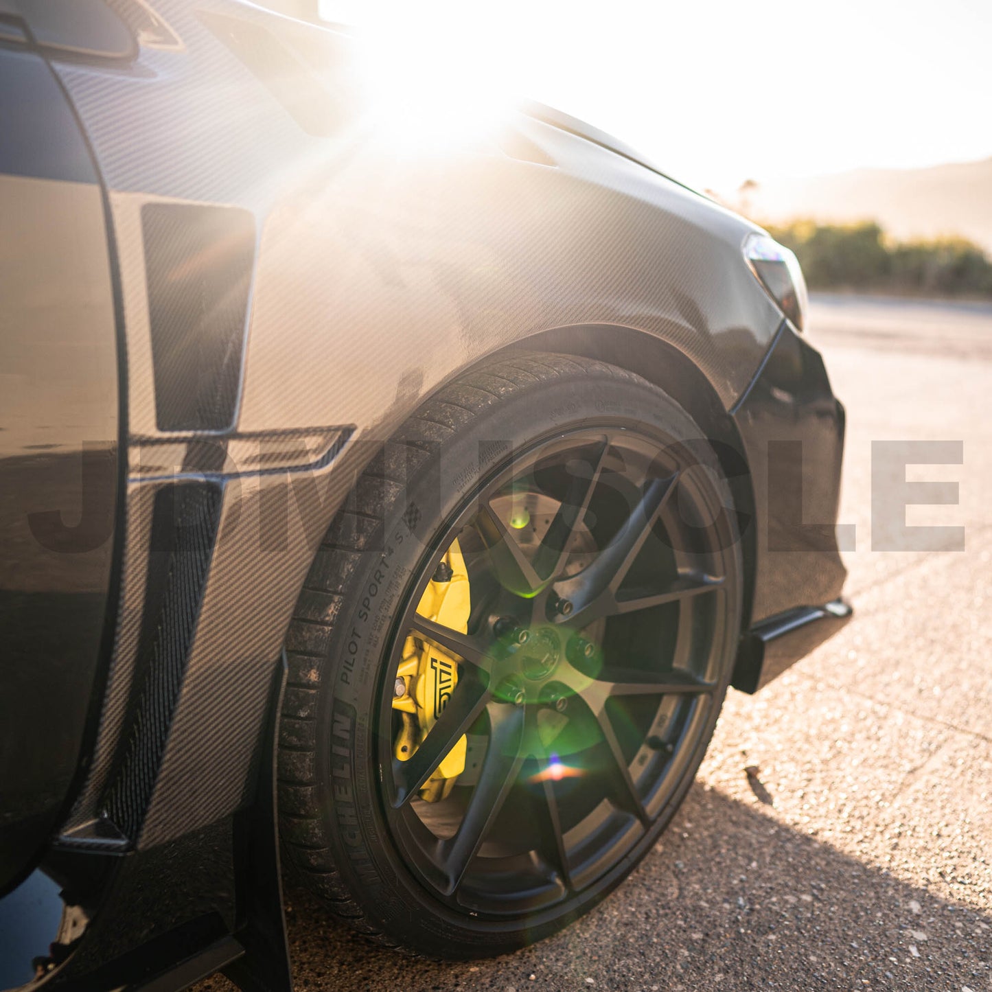 JDMuscle [15-21 WRX/STI] V1 Vented Carbon Fiber Fenders