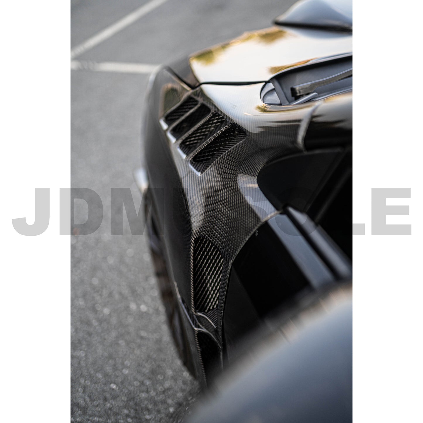 JDMuscle [15-21 WRX/STI] V1 Vented Carbon Fiber Fenders