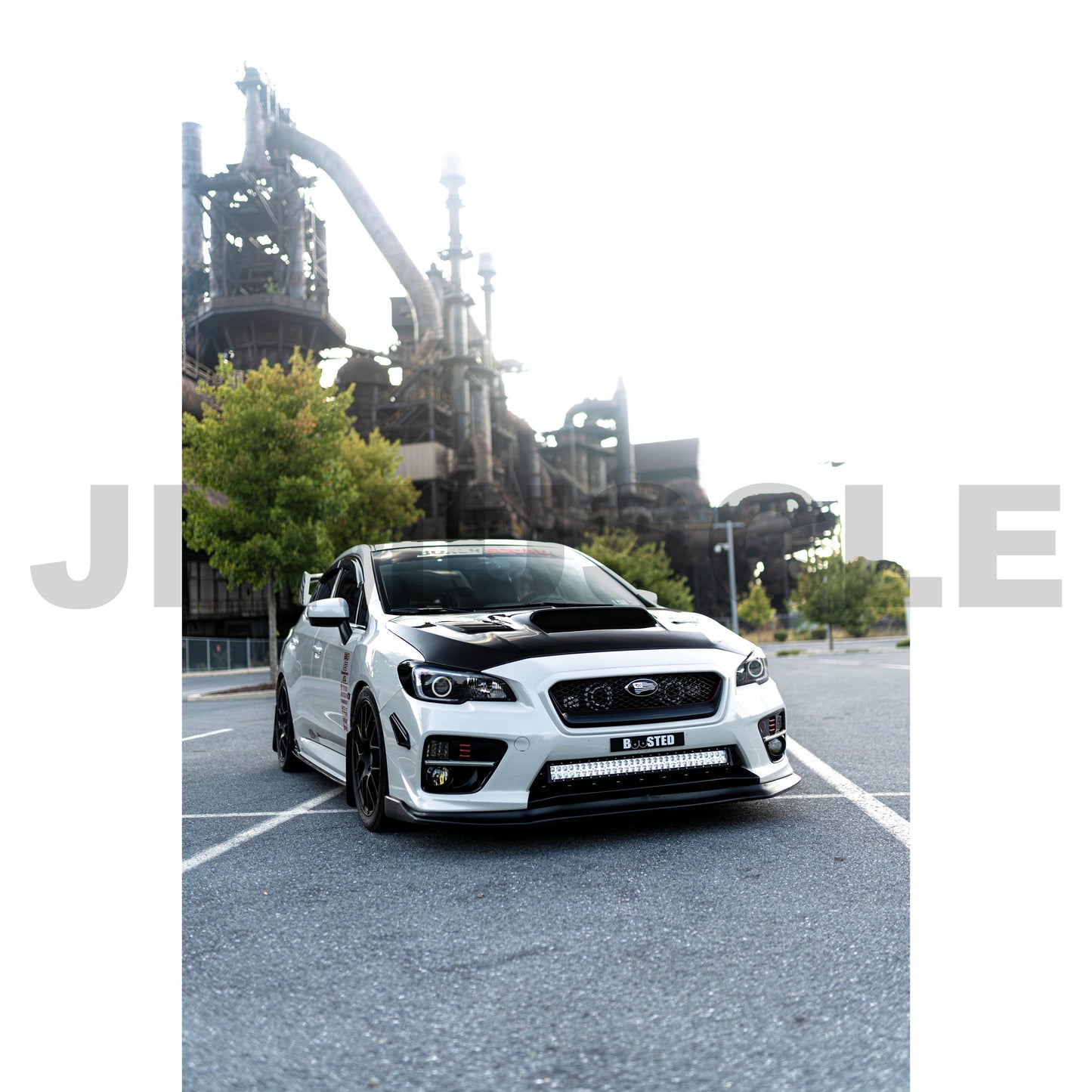 JDMuscle [15-21 WRX/STI] Carbon Fiber/ABS Canards V1 *CLEARANCE*NO RETURNS*