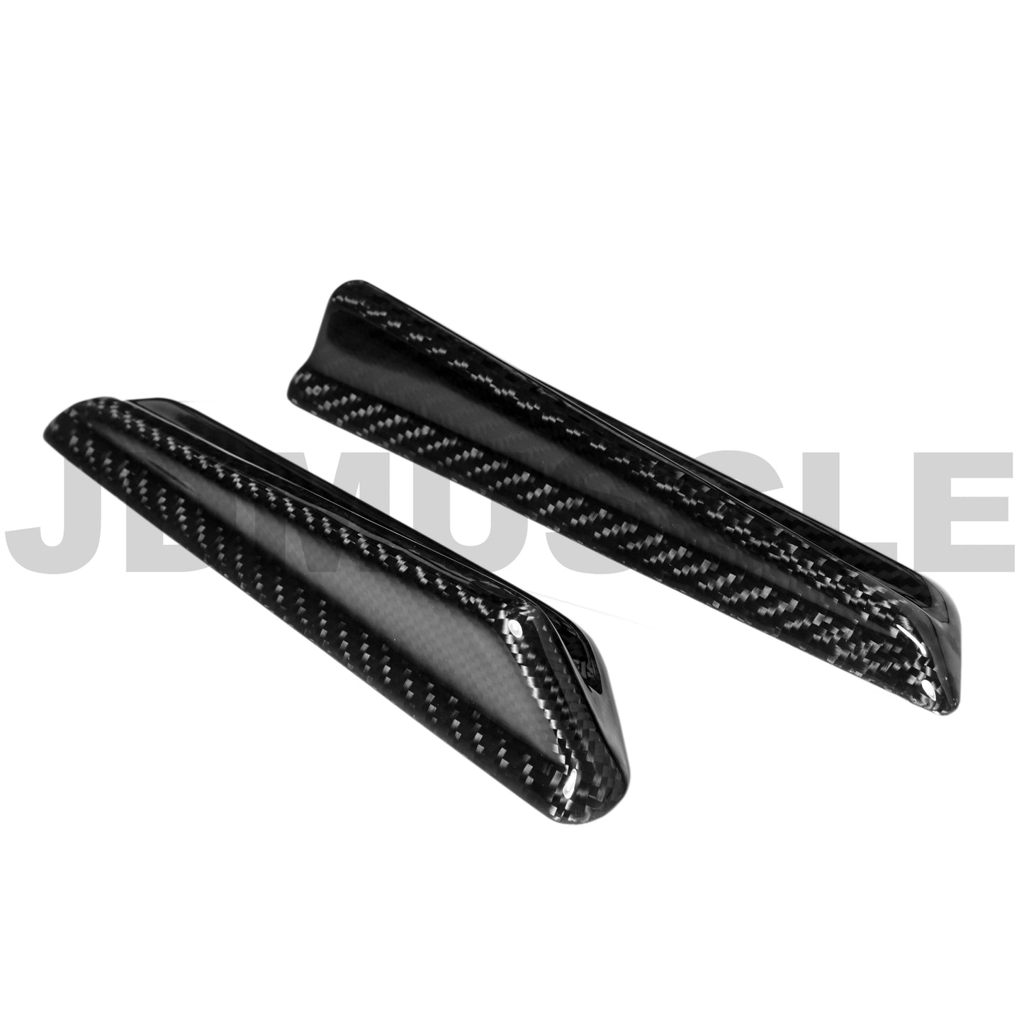 JDMuscle [15-21 WRX/STI] Carbon Fiber/ABS Canards V1 *CLEARANCE*NO RETURNS*