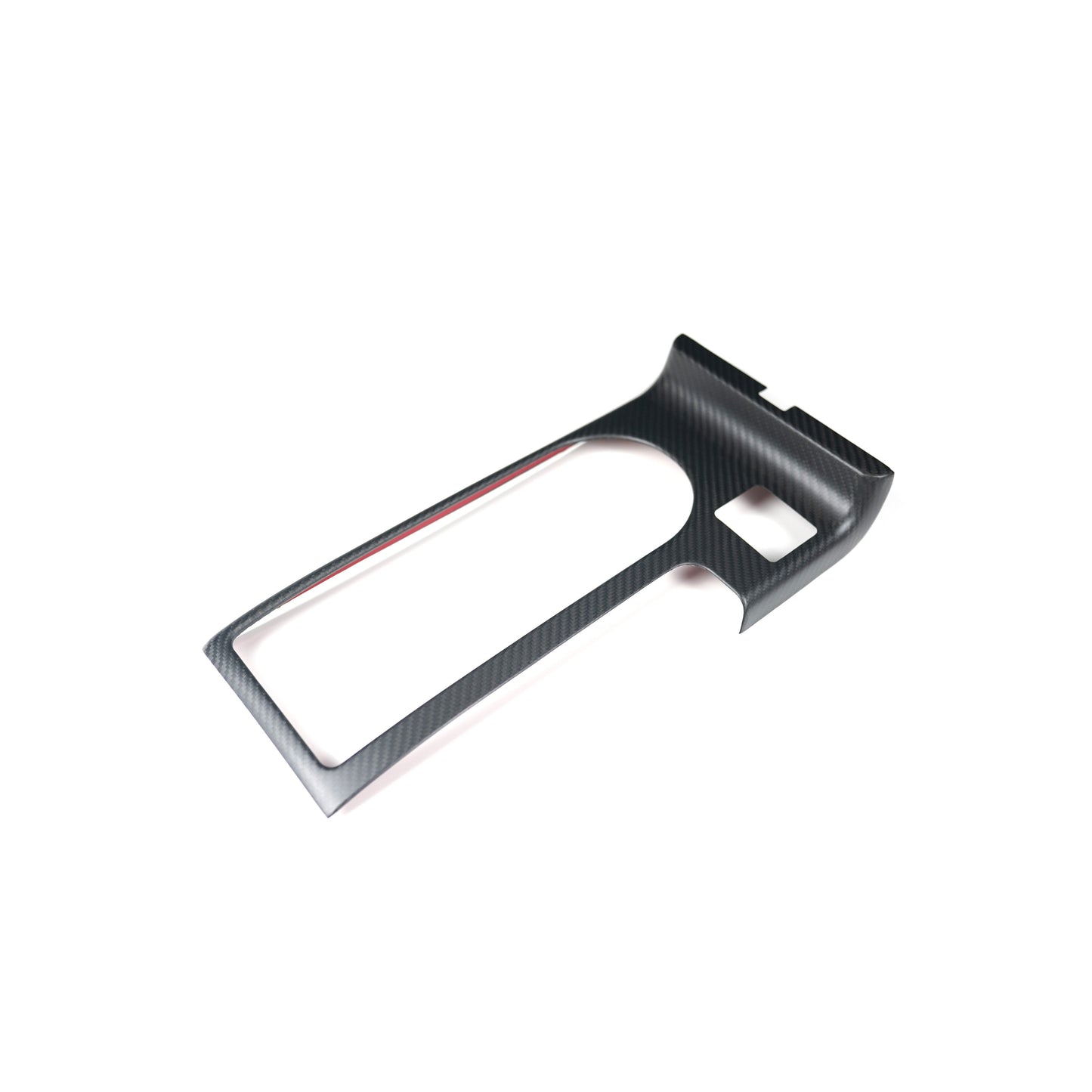 JDMuscle [15-21 WRX] Tanso Pre-preg Carbon Fiber Cup Holder Cover