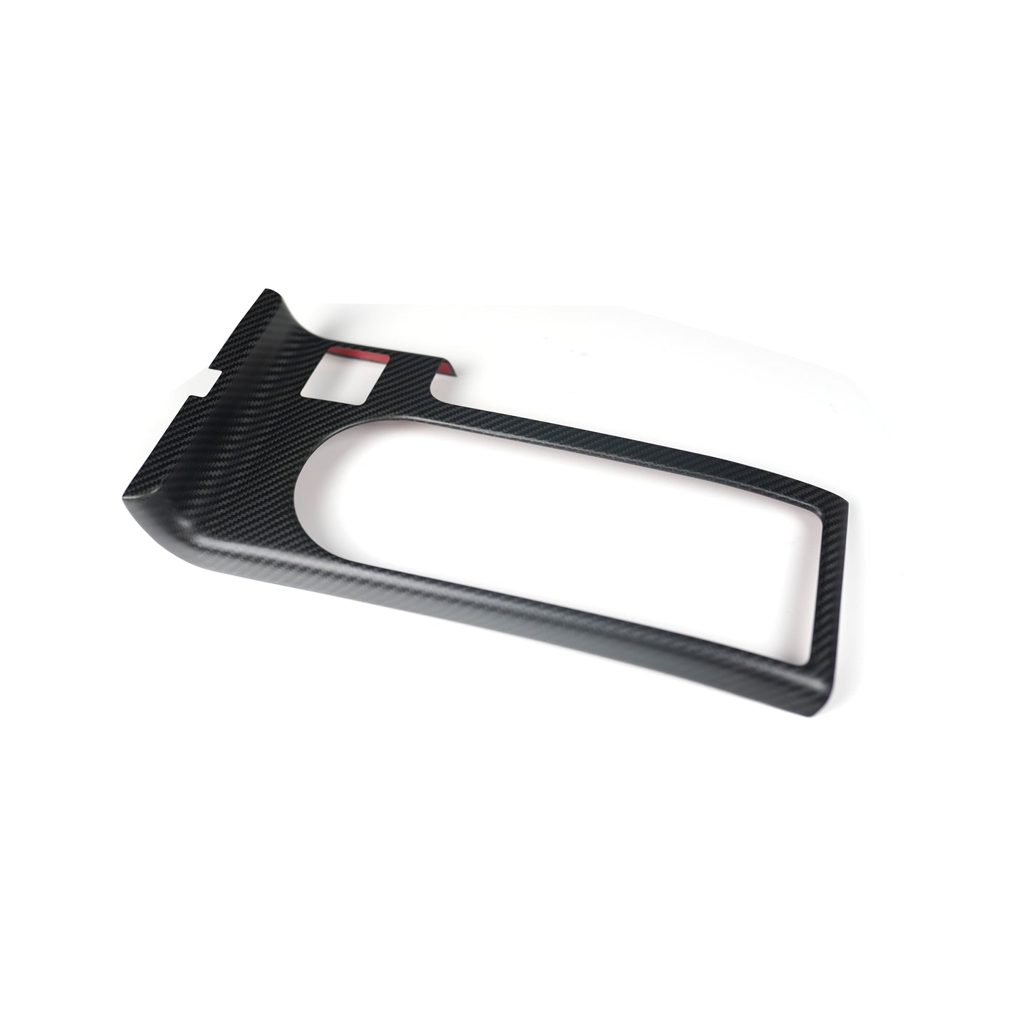 JDMuscle [15-21 WRX] Tanso Pre-preg Carbon Fiber Cup Holder Cover