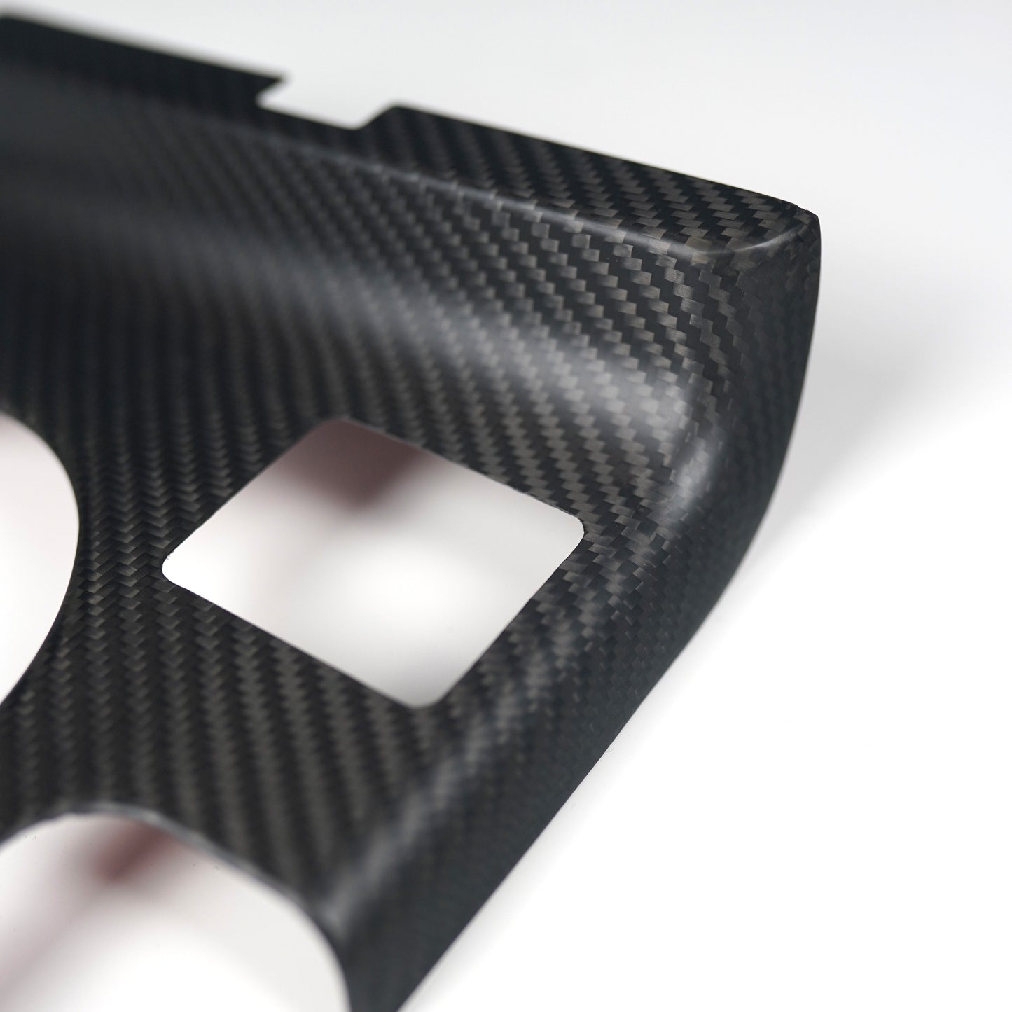 JDMuscle [15-21 WRX] Tanso Pre-preg Carbon Fiber Cup Holder Cover
