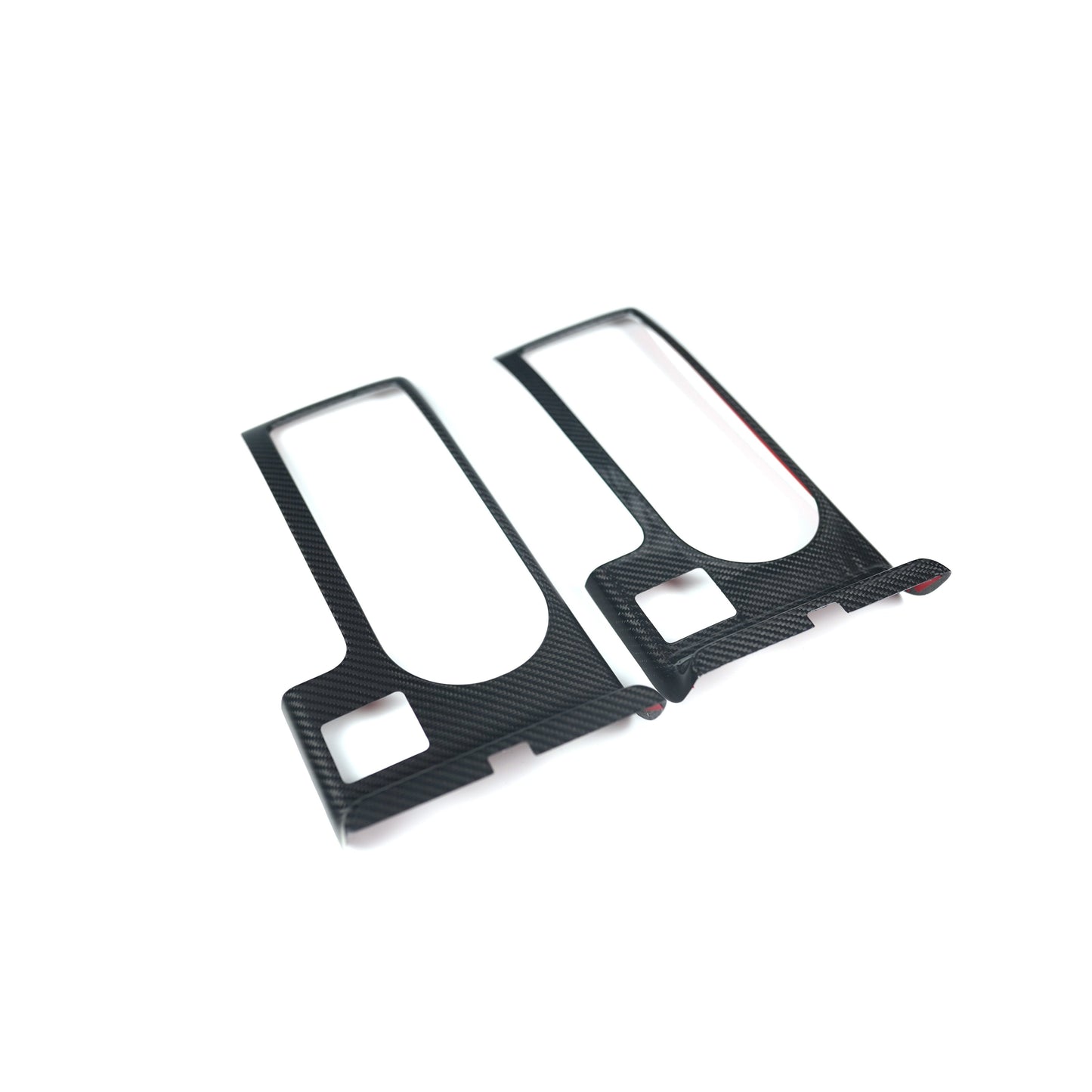 JDMuscle [15-21 WRX] Tanso Pre-preg Carbon Fiber Cup Holder Cover