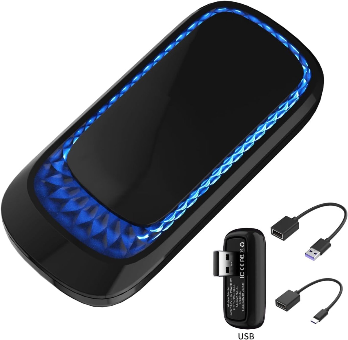 JDMuscle Wireless Carplay Adapter [Universal, Incl. 22-26 WRX / 19-21 WRX/STI]
