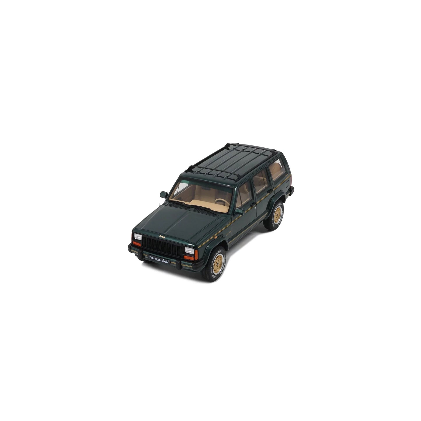 Otto 1995 Jeep Cherokee XJ Limited Hunter Green Metallic 1:18