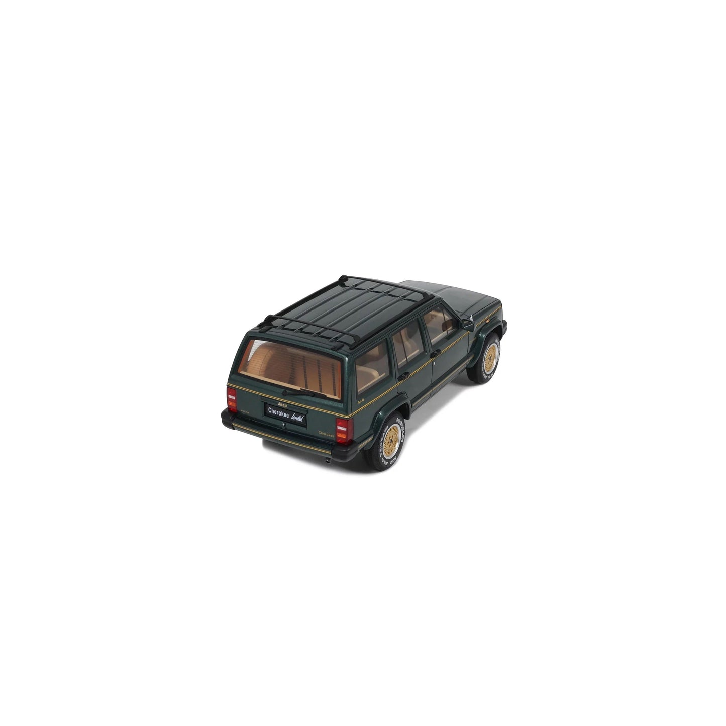 Otto 1995 Jeep Cherokee XJ Limited Hunter Green Metallic 1:18