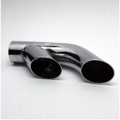Jones Exhaust Chrome Plated Exhaust Tips - JDT214