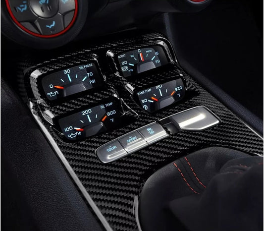 Carbon Fiber Manual Gear Shift Console for Chevrolet Camaro ZL1
