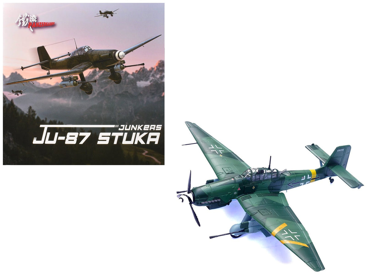 Rapid Vehicles Junkers Ju 87G2 Stuka Bomber Aircraft "10.(Pz)/SG 2 Immelmann Oberst Hans-Ulrich...