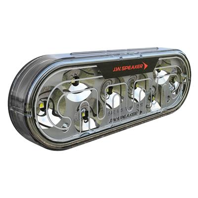 J.W. Speaker 274-12/24V Flash, Grn, Htd Oval - 0646801