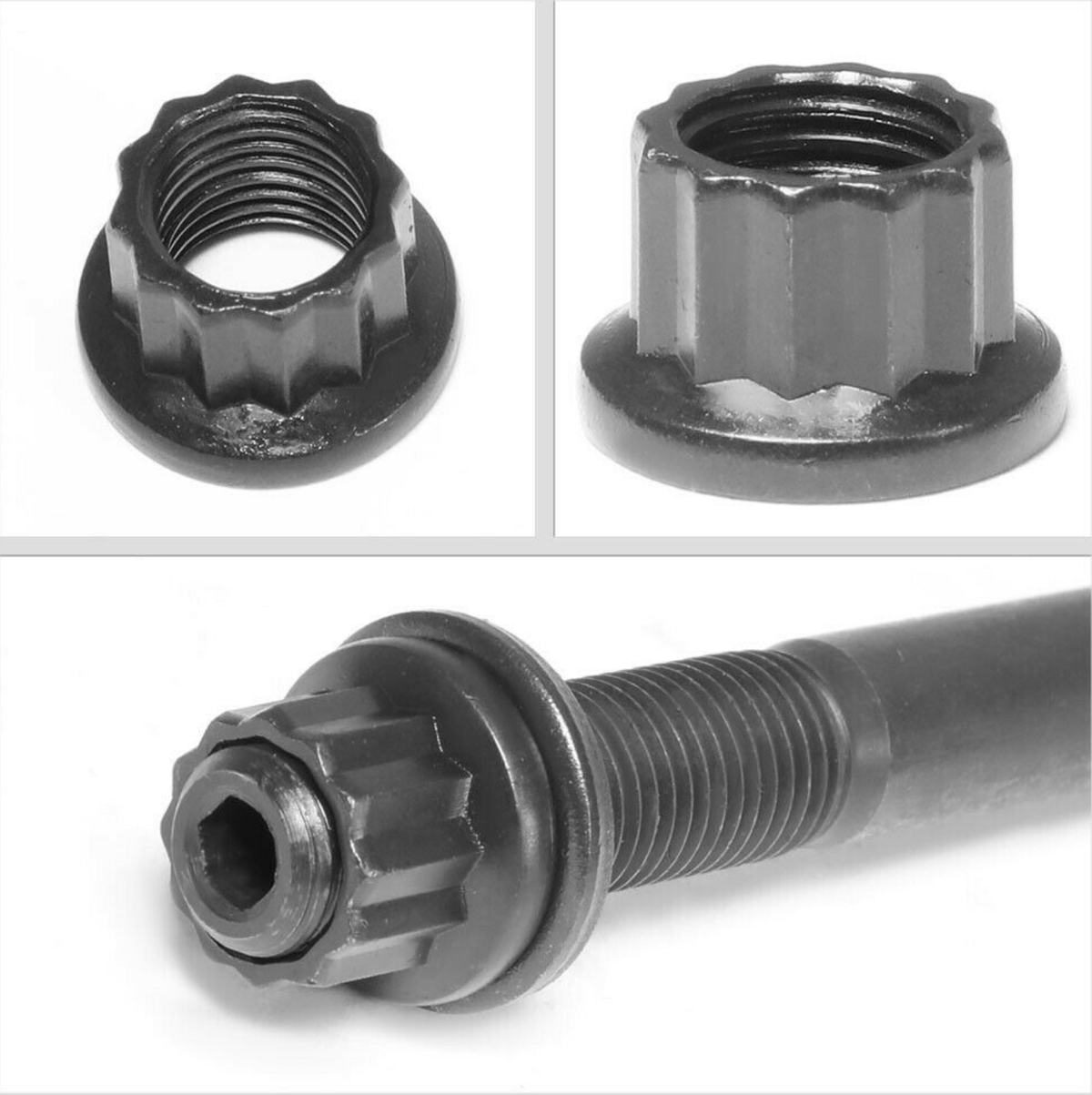 STRATEC SYSTEMS 201-4302 Cylinder Head Stud Kit Fits for BMW E36 325i 2.5L 6 Cyl M50 S50US S52US...
