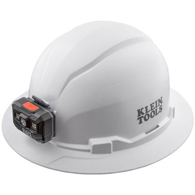 Klein Tools Full Brim Non-Vented Hard Hats - 60406RL