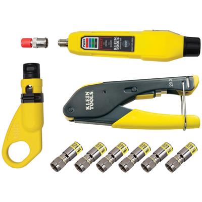 Klein Tools Coax Installation and Test Kit - VDV002818