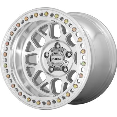 KMC KM235 Grenade Crawl Series Machined Beadlock Wheels - 23579050538N