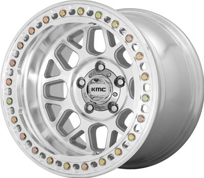 KMC KM235 Grenade Crawl Series Machined Beadlock Wheels - 23578550500