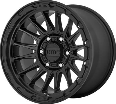 KMC KM542 Impact Series Satin Black Wheels - 54267012730