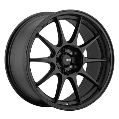 Konig Dekagram Semi-Matte Black Wheels - DK98520225