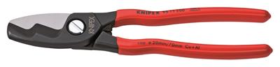 Knipex Cable Shears with Twin Cutting Edges - 9511200
