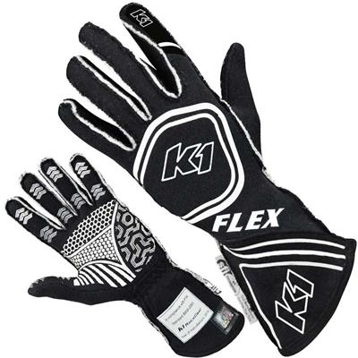 K1 RaceGear Black Series FLEX Gloves - 23FLXNWM