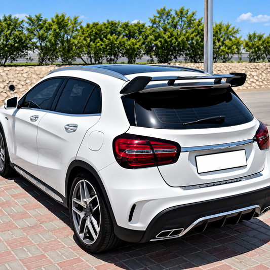 V3 Carbon Fiber Rear Roof Window Spoiler for Mercedes Benz X156 GLA200 GLA250 GLA45