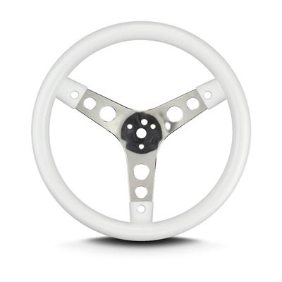 Lecarra Covico Classic 3-Hole Stainless 3-Spoke Steering Wheels - CVA101A05WH