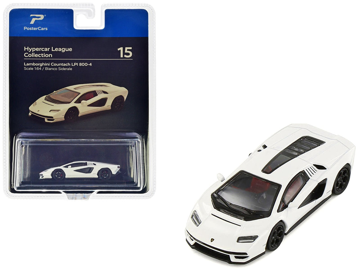 Rapid Vehicles Lamborghini Countach LPI 800-4 Bianco Siderale White "Hypercar League Collection"...