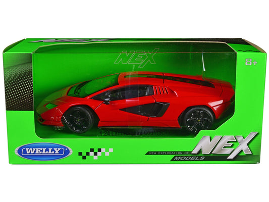 Rapid Vehicles Lamborghini Countach LPI 800-4 Red "NEX Models" Series 1/24 Diecast Model Car by...