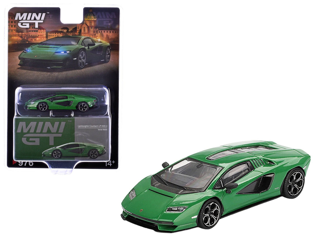Rapid Vehicles Lamborghini Countach LPI 800-4 Verde Medio Green Limited Edition 1/64 Diecast...
