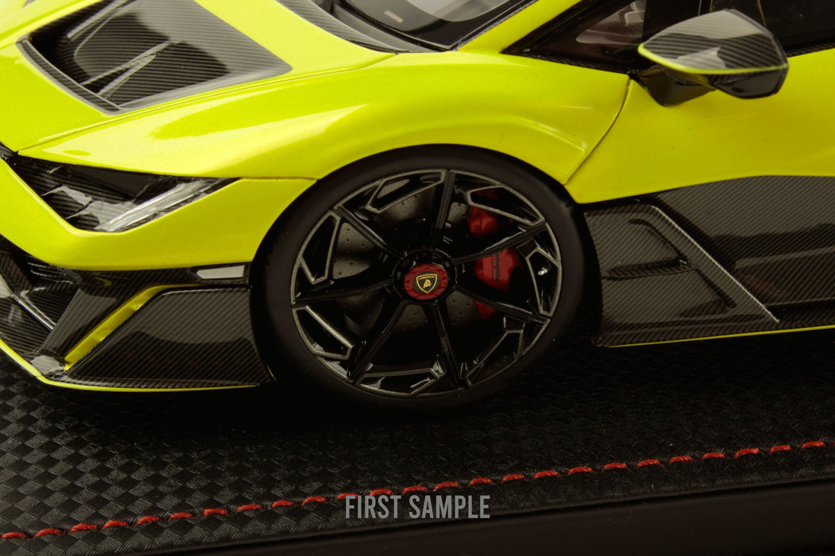 STM Diecast MR Models 2025 Lamborghini Fenomeno Giallo Crius (Yellow/Black) WITH DISPLAY 1:18 -...