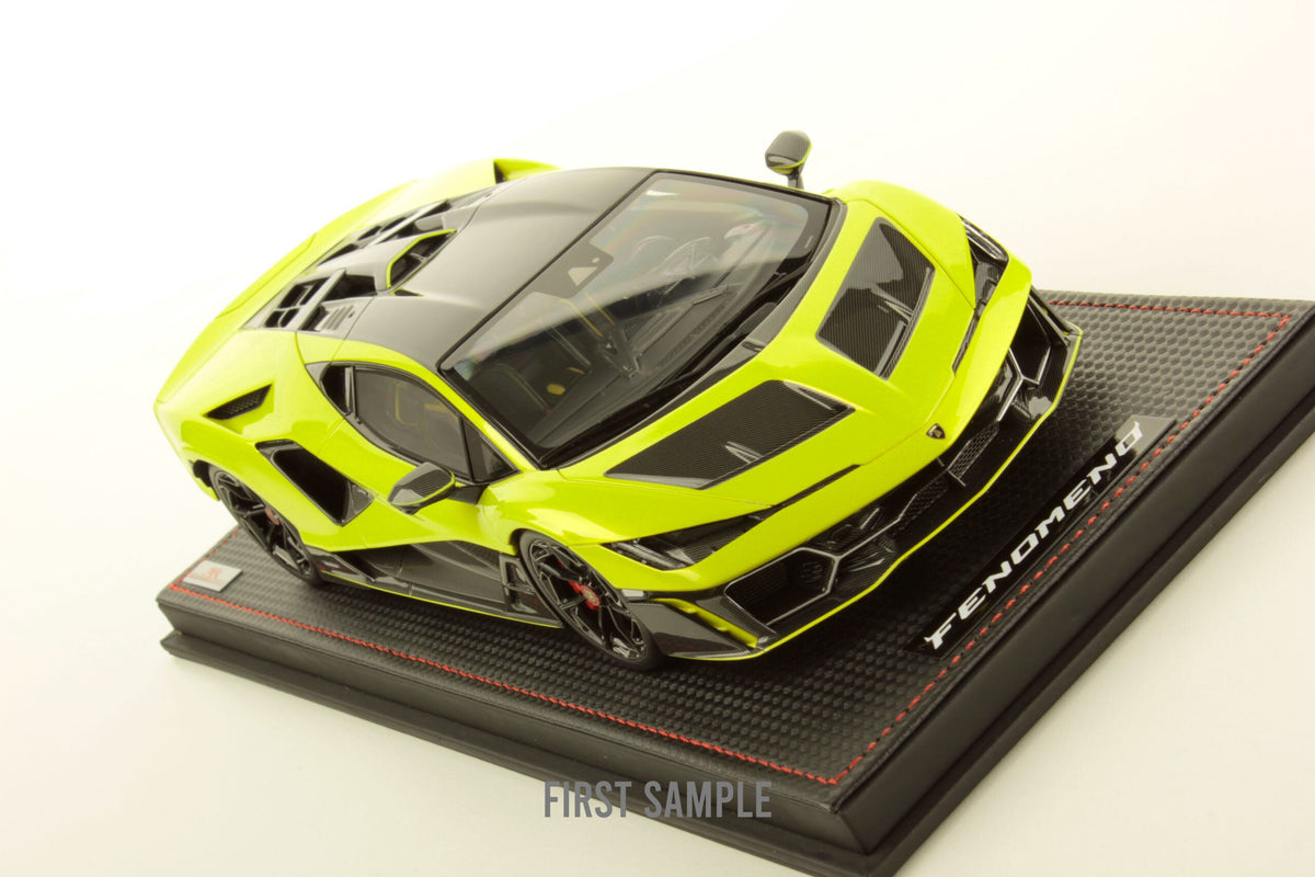 STM Diecast MR Models 2025 Lamborghini Fenomeno Giallo Crius (Yellow/Black) WITH DISPLAY 1:18 -...