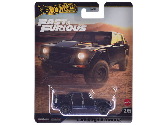 Rapid Vehicles Lamborghini LM002 Black "Fast & Furious" (2009) Movie "Fast & Furious" Series...