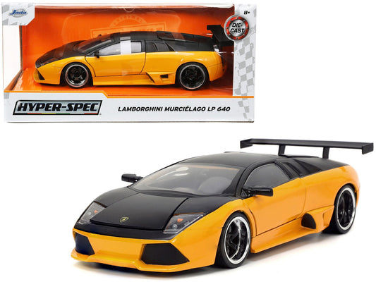 Rapid Vehicles Lamborghini Murcielago LP 640 Yellow Metallic and Matt Black "Hyper-Spec" Series...