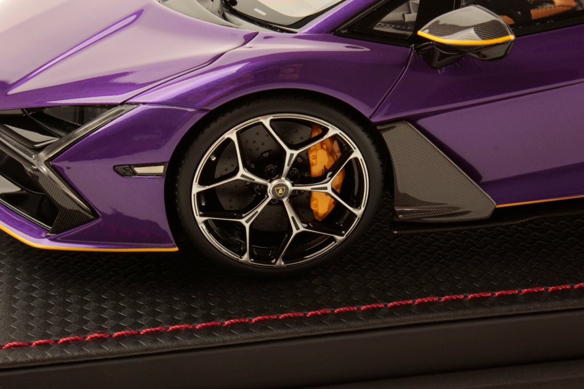 MR Models 2024 Lamborghini Revuelto Viola Pasifae (Purple) 1:18 WITH DISPLAY