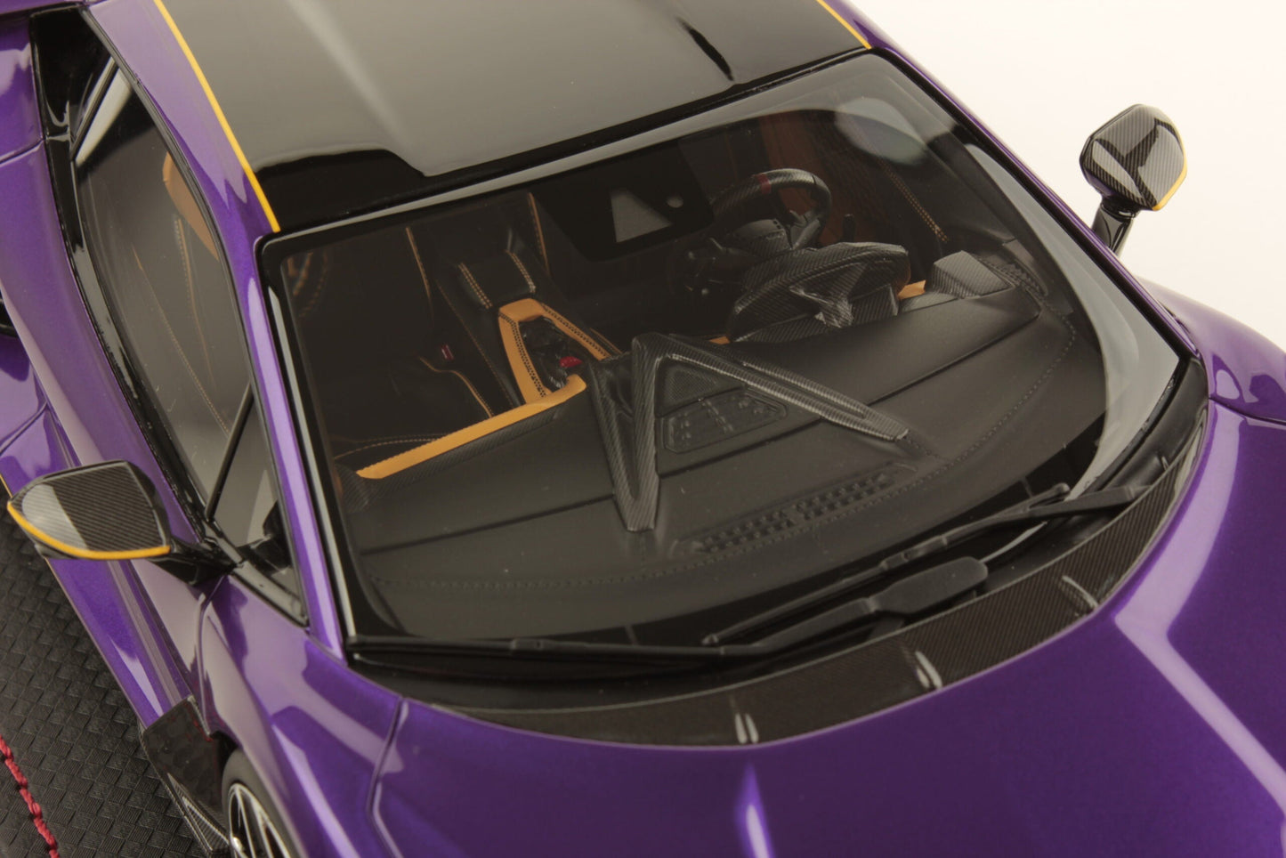 MR Models 2024 Lamborghini Revuelto Viola Pasifae (Purple) 1:18 WITH DISPLAY