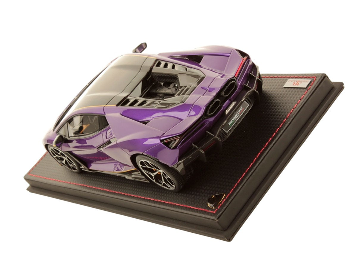 MR Models 2024 Lamborghini Revuelto Viola Pasifae (Purple) 1:18 WITH DISPLAY