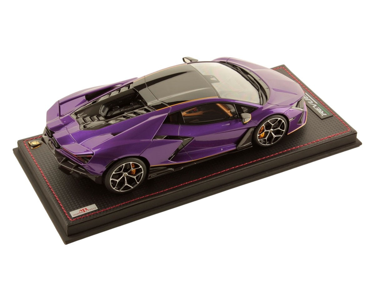 MR Models 2024 Lamborghini Revuelto Viola Pasifae (Purple) 1:18 WITH DISPLAY