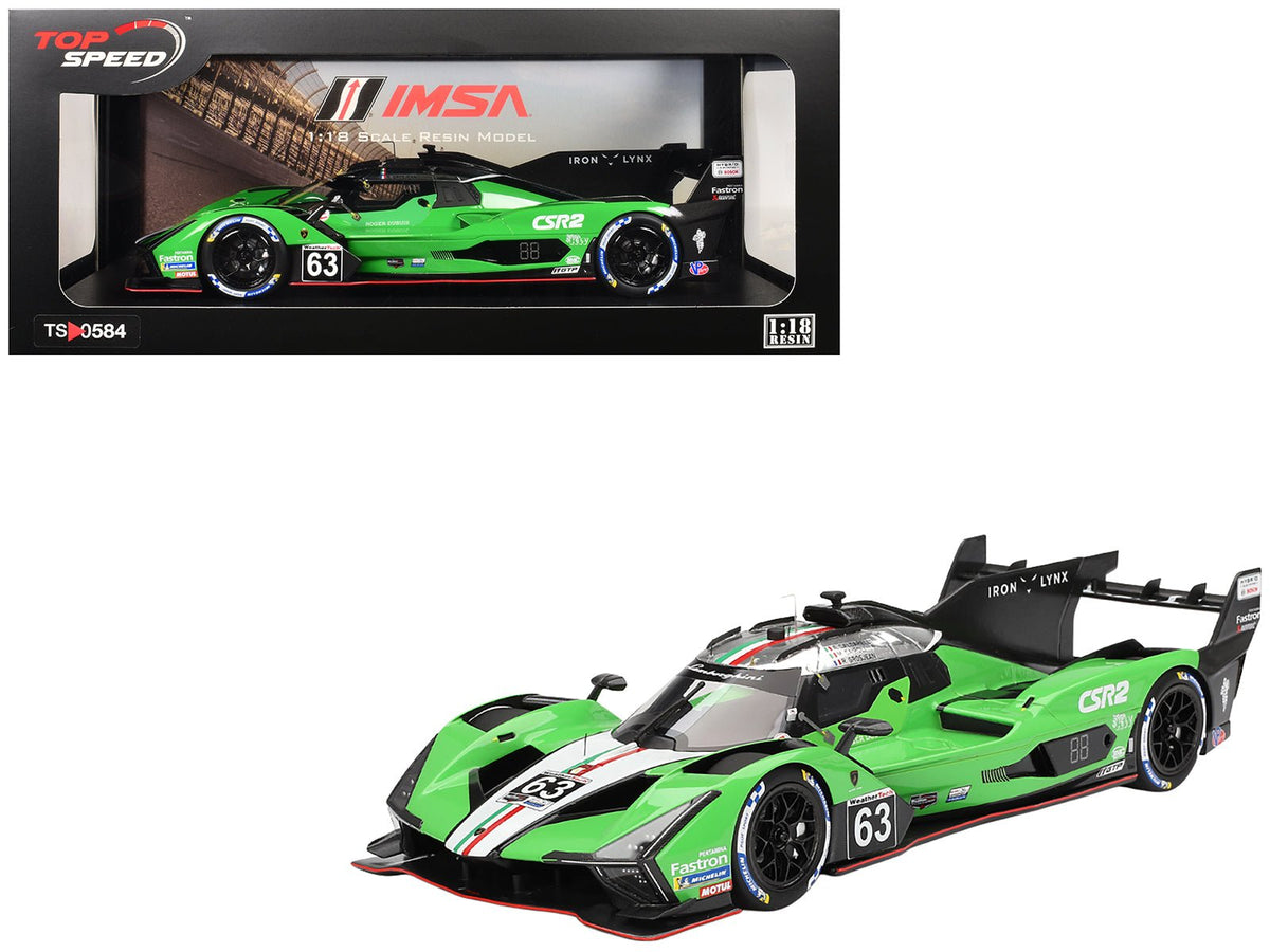 Rapid Vehicles Lamborghini SC63 #63 Matteo Cairoli - Andrea Caldarelli - Romain Grosjean "Iron...