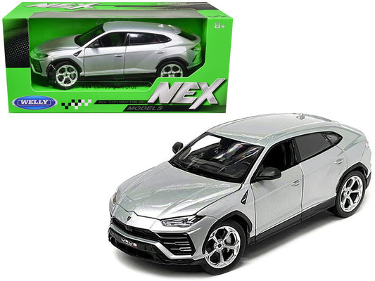 Rapid Vehicles Lamborghini Urus Gray Metallic "NEX Models" 1/24 Diecast Model Car by Welly  free...