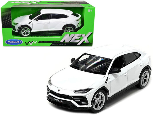 Rapid Vehicles Lamborghini Urus White "NEX Models" 1/24 Diecast Model Car by Welly  free shipping...