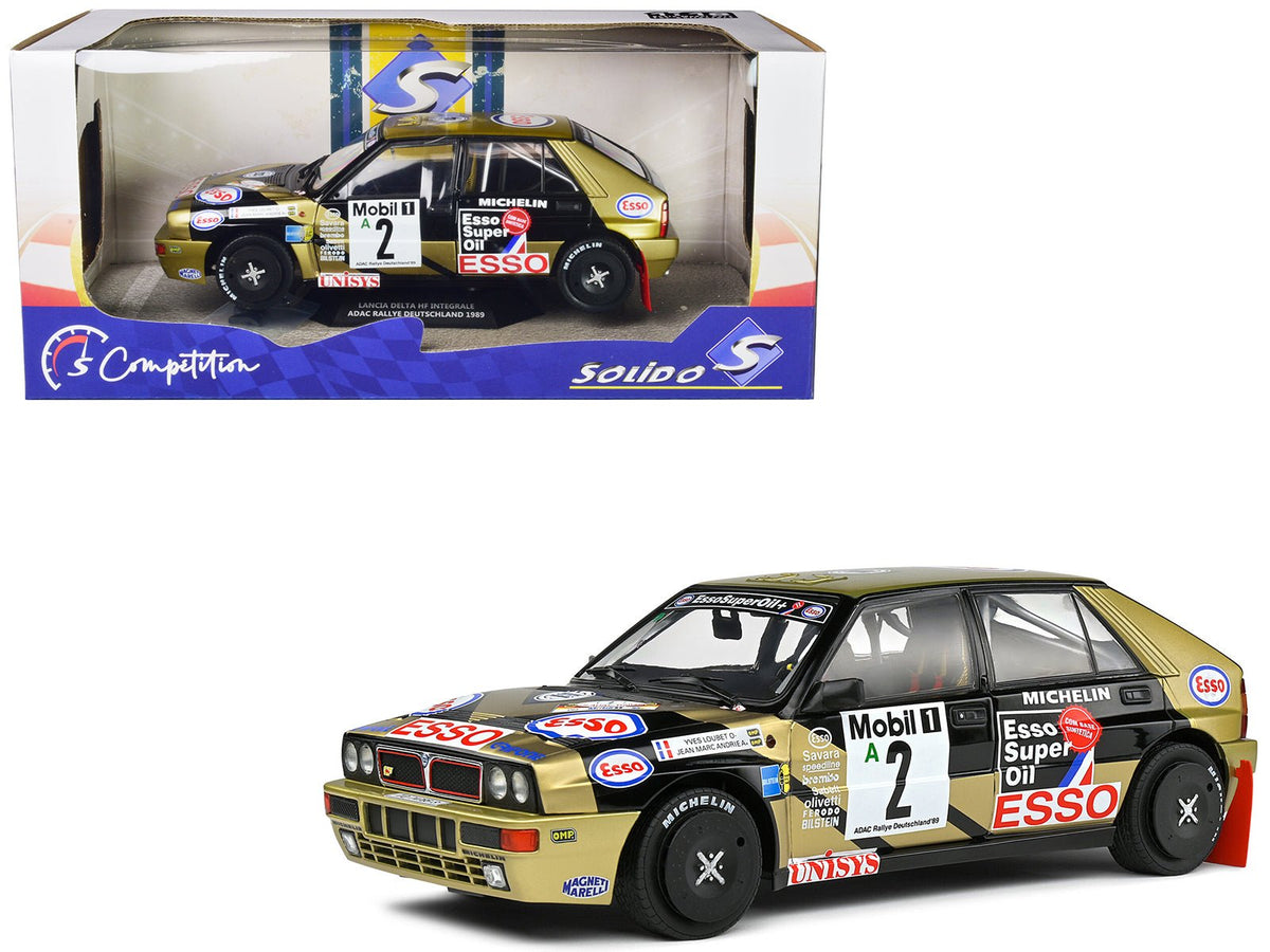 Rapid Vehicles Lancia Delta HF Integrale #2 Yves Loubet - Jean-Marc Andrie 3rd Place "ADAC Rallye...
