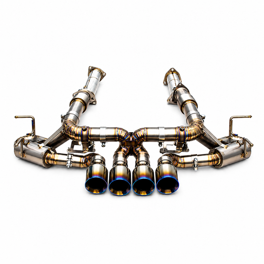 Z06 F1 Titanium Valved Catback Exhaust for Chevrolet Corvette C8 5.5L