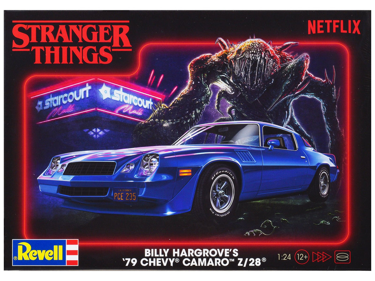 Rapid Vehicles Level 4 Model Kit Billy Hargrove’s 1979 Chevrolet Camaro Z/28 "Stranger Things"...