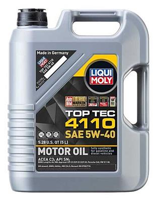 Liqui Moly Top Tec 4110 Synthetic Motor Oil - 22122