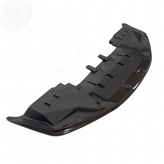 Z Tune Style Carbon Fiber Front Lip Splitter with Diffuser for Nissan Skyline R34 GTR Bumper