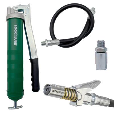 LockNLube Heavy-Duty Lever Grip Grease Guns - LNL151