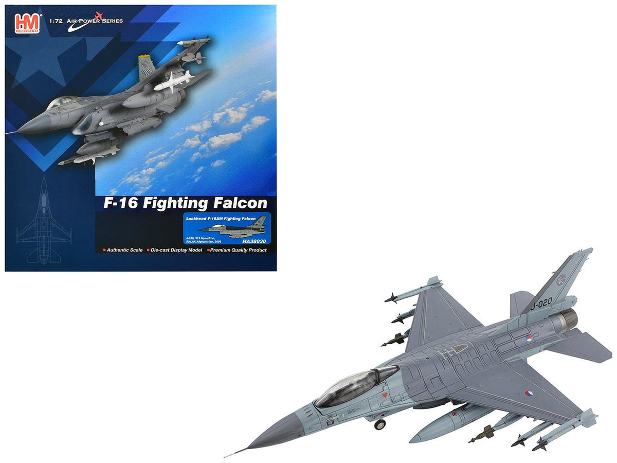 Rapid Vehicles Lockheed F-16AM Fighting Falcon Fighter Aircraft "313 Squadron Afghanistan" (2008)...